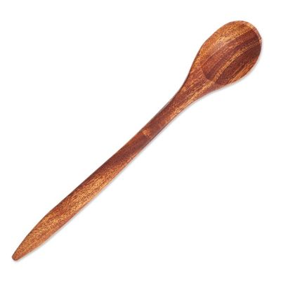 Alternate image for Cooking and Serving Spoon Hand-Carved from Mahogany Wood Cook with Style