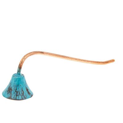 Alternate image for Eco-Friendly Recycled Copper Candle Extinguisher from Mexico Put Out the Flame