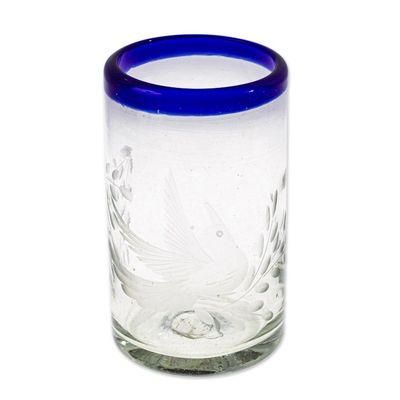 Alternate image for Clear Recycled Blown Glass Tumblers Set of 6 Paloma