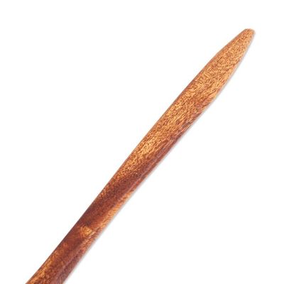 Alternate image for Cooking and Serving Spoon Hand-Carved from Mahogany Wood Cook with Style