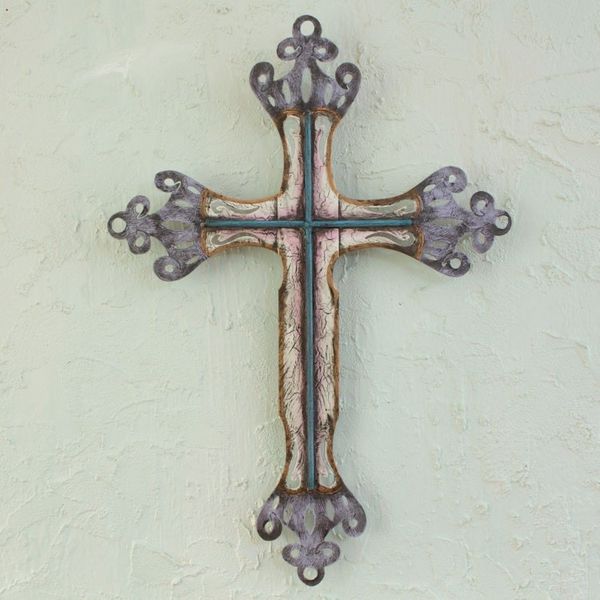 Alternate image for Christianity Steel Cross Celestial Cross