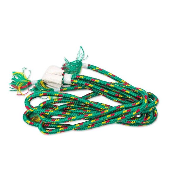 Alternate image for Neon Green and Blue Hand Woven Nylon Maya Hammock Single Fluorescent Tropics