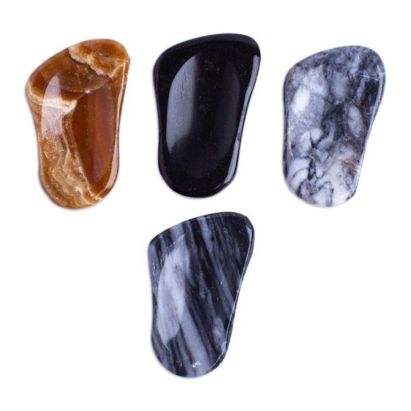 Alternate image for Stones for Stress-Relieving Handcrafted Pair Stability Amulet