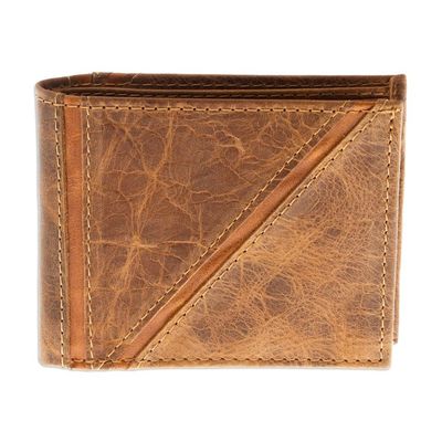 Alternate image for Mens Leather Wallet Travel Accessory Minimalist in Brown