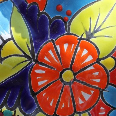 Alternate image for Hand-Painted Talavera-Style Ceramic Starfish Wall Sculpture Talavera Starfish