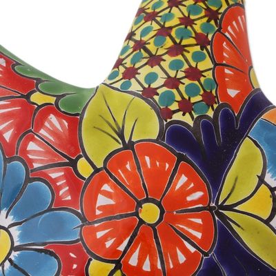 Alternate image for Hand-Painted Talavera-Style Ceramic Starfish Wall Sculpture Talavera Starfish