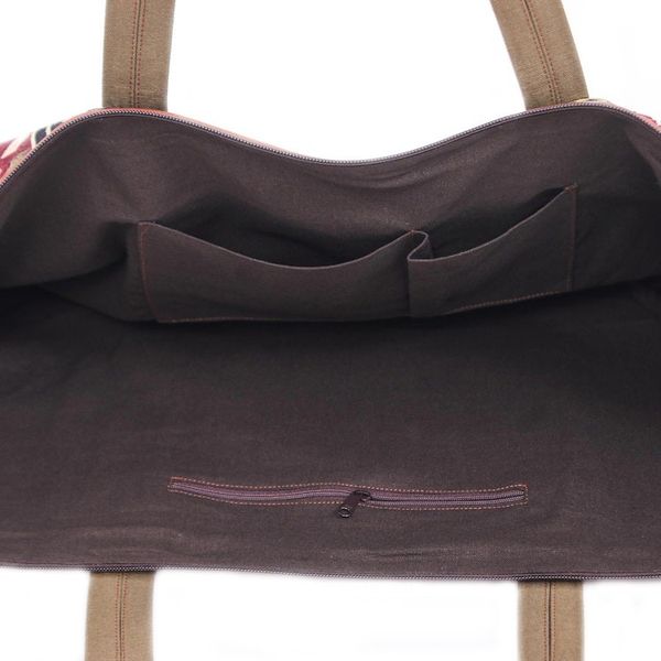 Alternate image for Geometric Patterned Cotton Blend Yoga Mat Bag Summer Fit