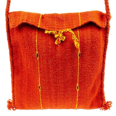 Alternate image for Wool shoulder bag Sunbeams