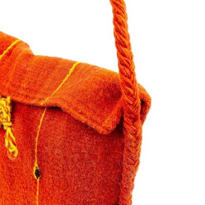 Alternate image for Wool shoulder bag Sunbeams