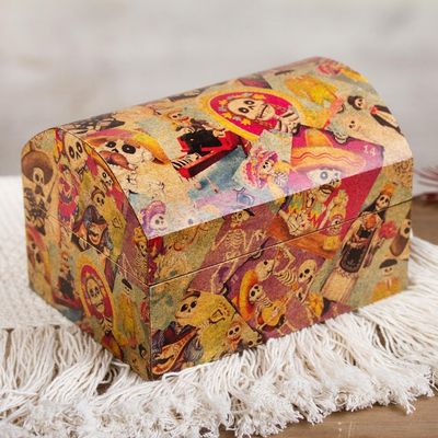 Alternate image for Day of the Dead Decorative Box Happy Catrina