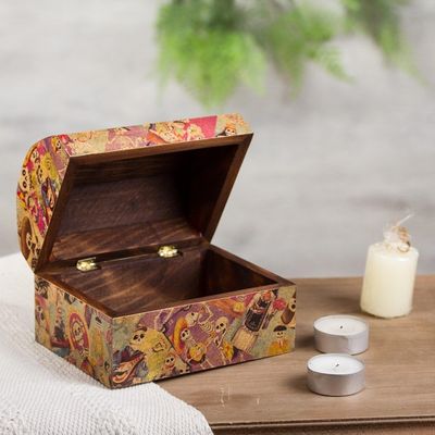 Alternate image for Day of the Dead Decorative Box Happy Catrina