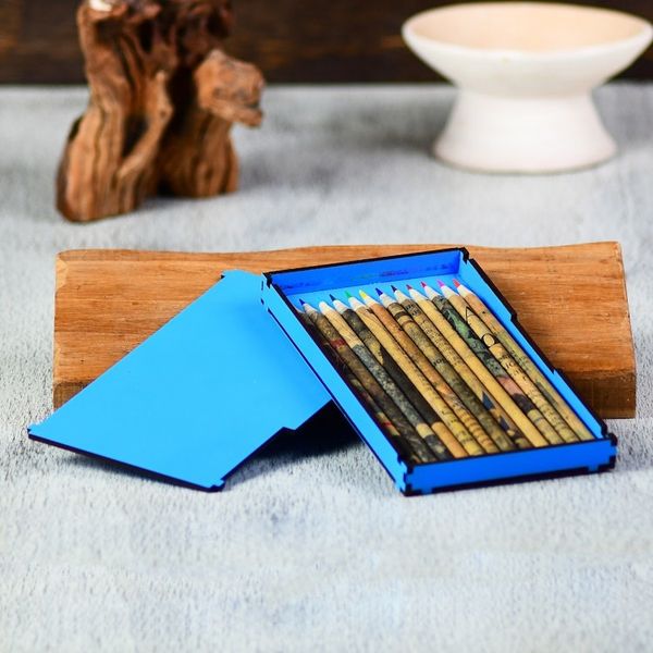 Alternate image for Eco-Friendly Boxed Colored Pencil Set Set of 12 Color My World