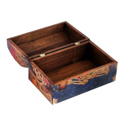 Alternate image for Day of the Dead Decorative Wood Box Catrina My Love