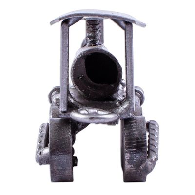 Alternate image for Recycled Auto Part Train Locomotive Sculpture from Mexico Rustic Train Locomotive