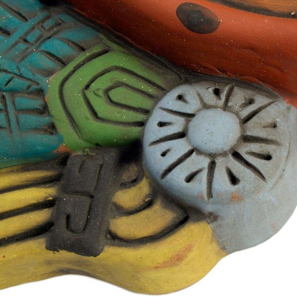 Alternate image for Aztec Jaguar Warrior Mask Jaguar Warrior