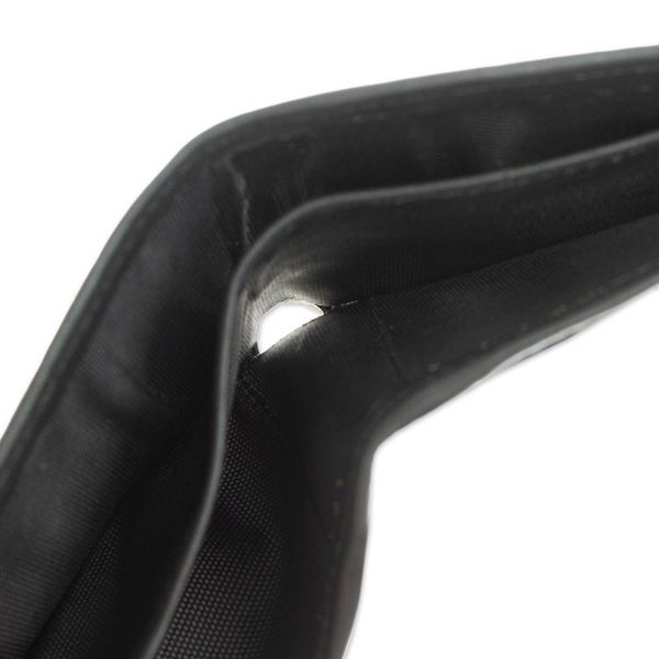 Alternate image for Handcrafted Black Leather Wallet Night Magic