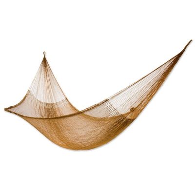 Alternate image for Rope Hammock Single Glowing Copper