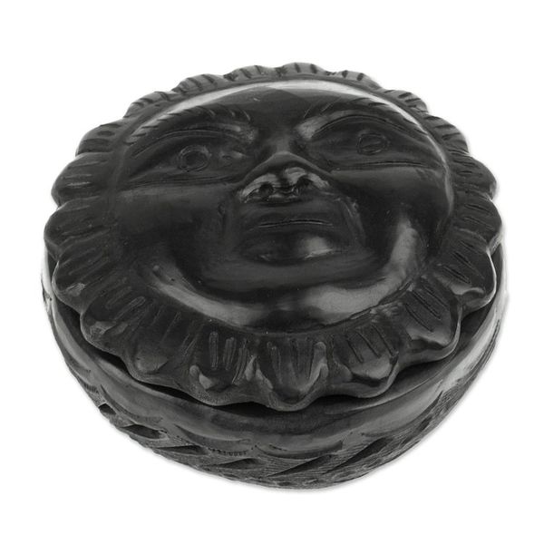 Alternate image for Barro Negro Decorative Box Placid Sun