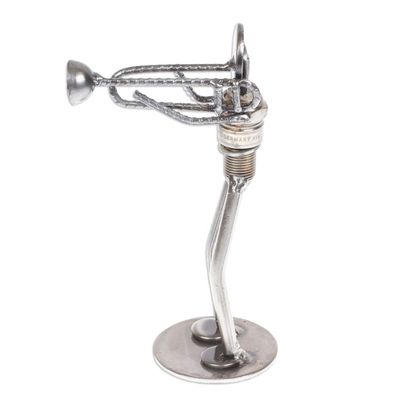 Alternate image for Auto part sculpture Rustic Jazz Trombone