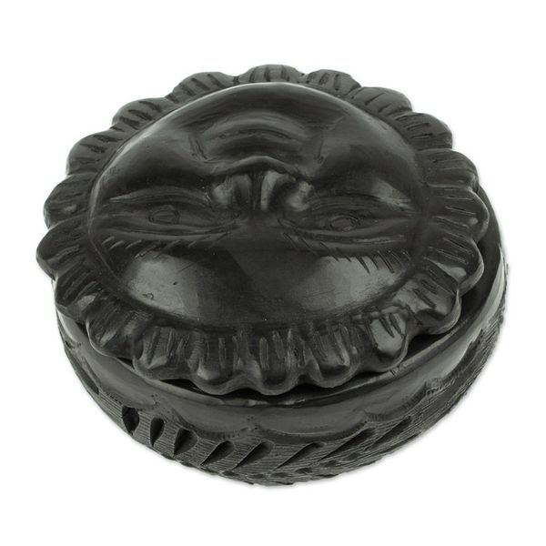 Alternate image for Barro Negro Decorative Box Placid Sun