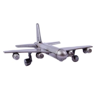 Alternate image for Recycled Auto Part Plane Sculpture from Mexico Rustic Plane