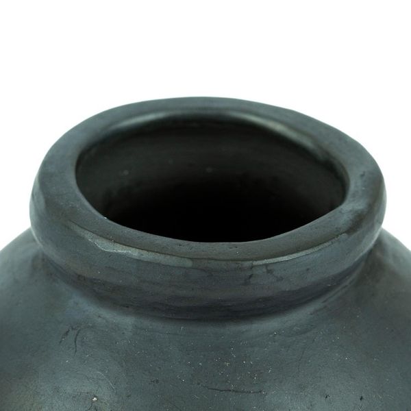 Alternate image for Barro Negro Black Ceramic Decorative Mini Vase Smooth Black