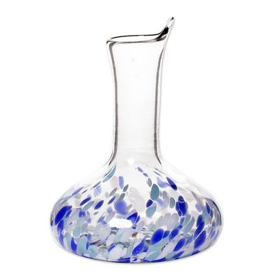Alternate image for Artisan Crafted Glass Decanter Cool Water
