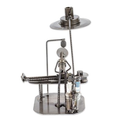 Alternate image for Hand Crafted Rustic Anesthesiologist Sculpture Rustic Anesthesiologist