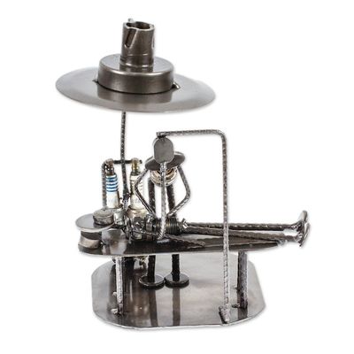 Alternate image for Hand Crafted Rustic Anesthesiologist Sculpture Rustic Anesthesiologist