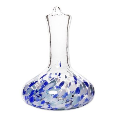 Alternate image for Artisan Crafted Glass Decanter Cool Water