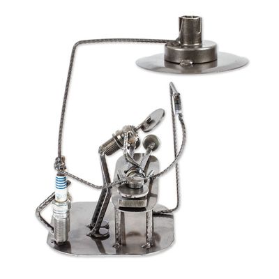 Alternate image for Hand Crafted Rustic Anesthesiologist Sculpture Rustic Anesthesiologist