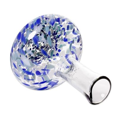 Alternate image for Artisan Crafted Glass Decanter Cool Water