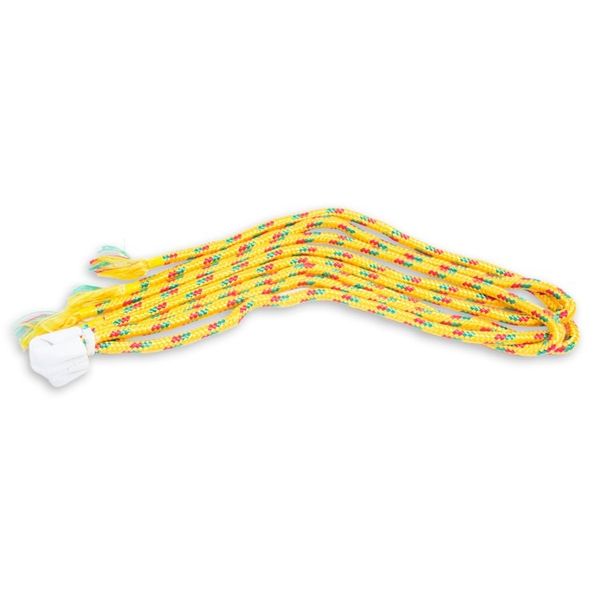 Alternate image for Green and Yellow Cotton Maya Hammock with Red Trim Colima