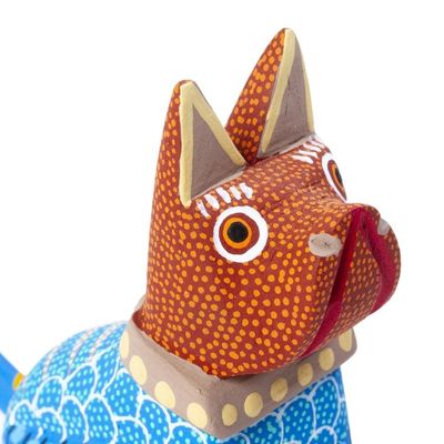 Alternate image for Artisan Handcrafted Dog Alebrije Spike