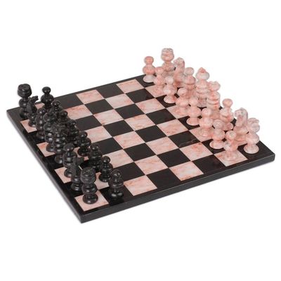 Alternate image for Handcrafted Marble Chess Set Large Glorious Battle