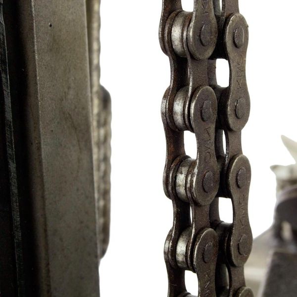 Alternate image for Collectible Recycled Auto Parts and Metal Sculpture Rustic Forklift
