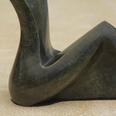 Alternate image for Bronze sculpture Seated Madonna