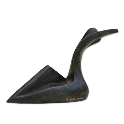 Alternate image for Bronze sculpture Seated Madonna