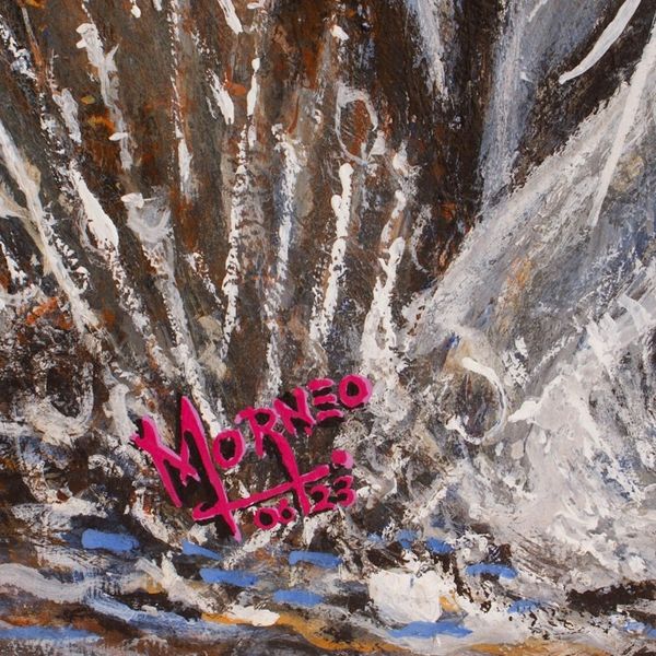 Alternate image for Acrylic on MDF Board Expressionist Painting of Tiger Tiger