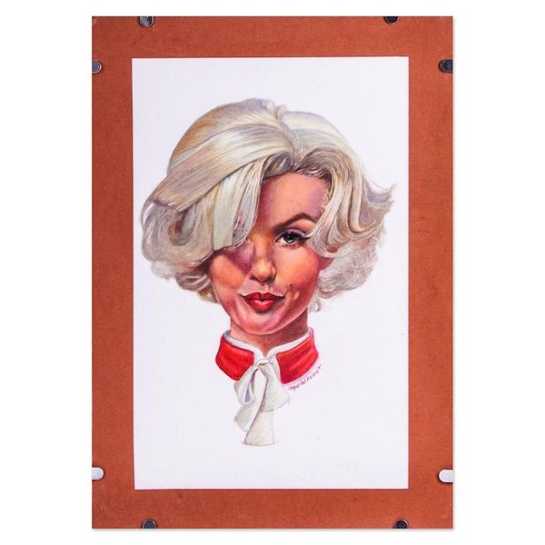 Alternate image for Signed and Mounted Portrait of Marilyn Monroe from Mexico Forever Marilyn