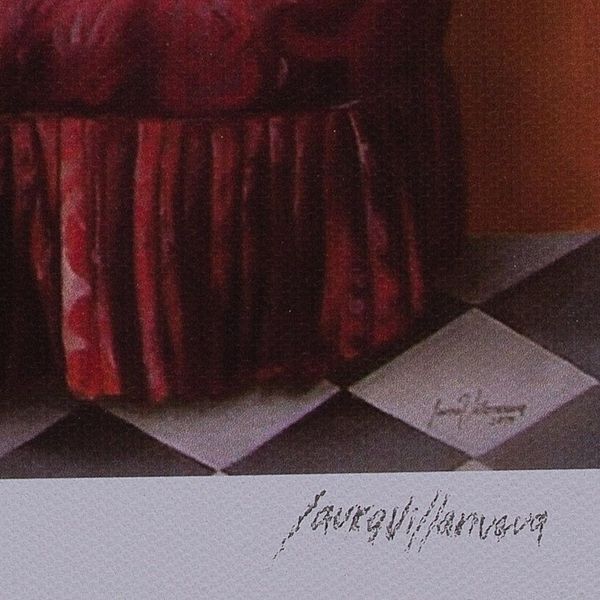 Alternate image for Signed Animal-Themed Surrealist Giclee Print from Mexico The Mirror