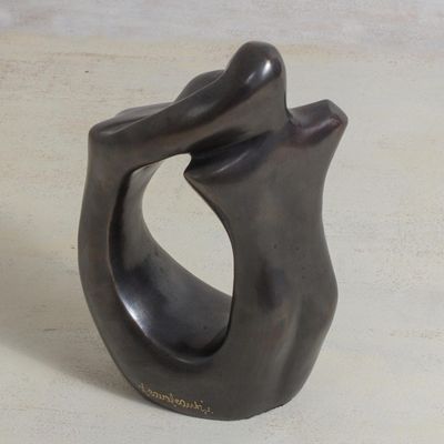 Alternate image for Bronze Romance-Themed Sculpture from Brazil Unity of Love