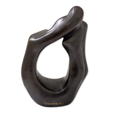 Alternate image for Bronze Romance-Themed Sculpture from Brazil Unity of Love