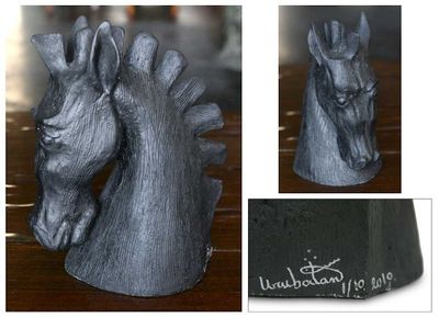 Alternate image for Sculpture Horses Head