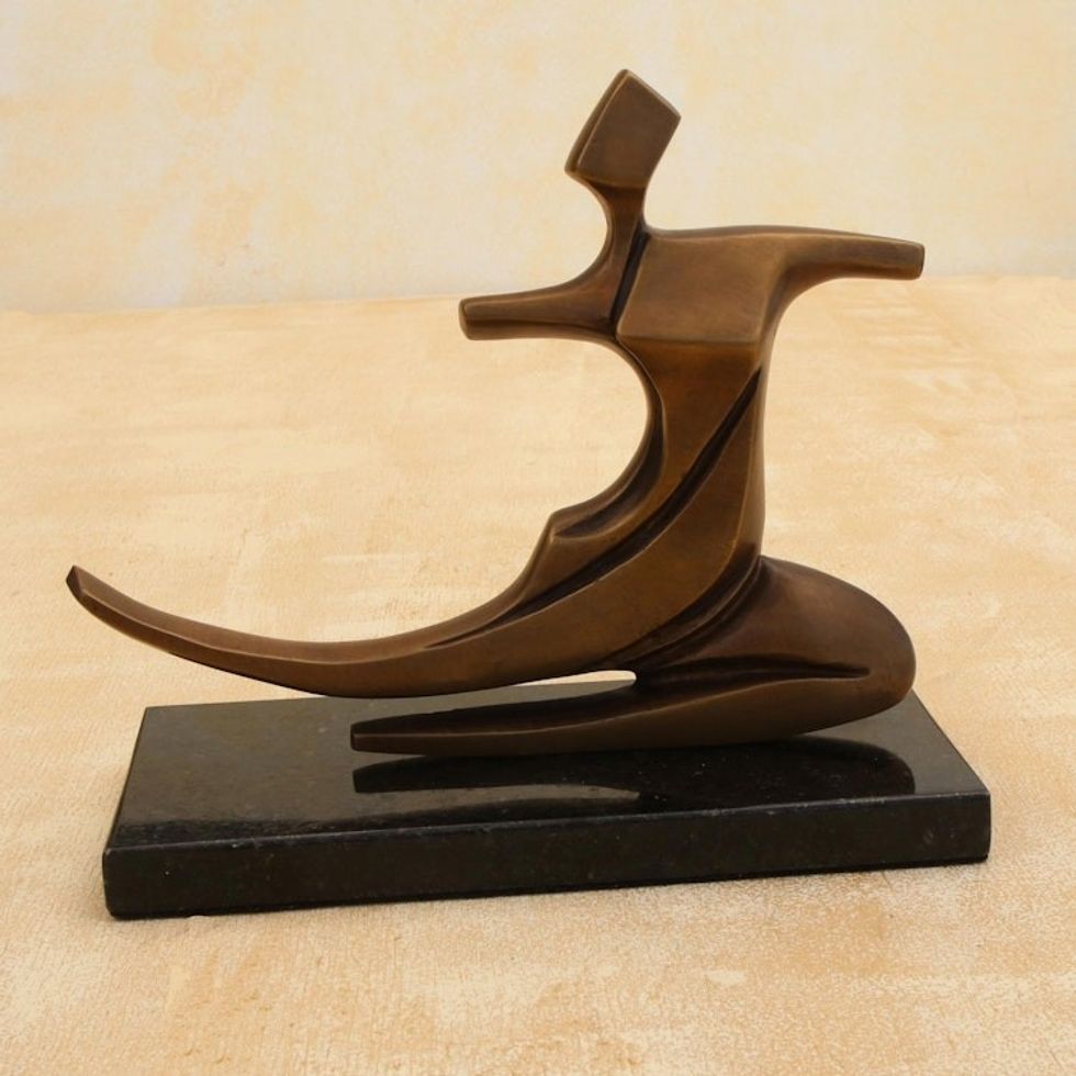 Bronze sculpture 'Dancing Palace'