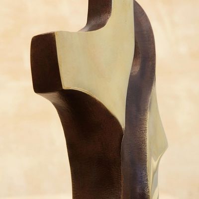 Alternate image for Abstract Bronze sculpture of a Man and Woman Dancing A Dancing Couple