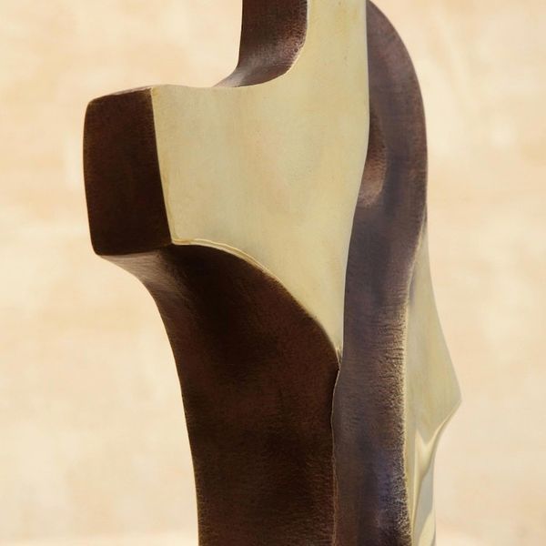 Alternate image for Abstract Bronze sculpture of a Man and Woman Dancing A Dancing Couple