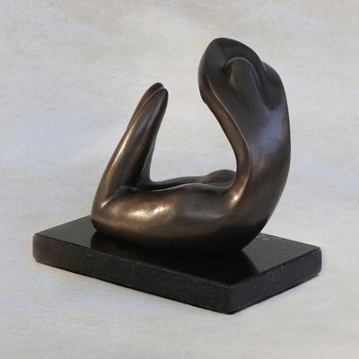 Alternate image for Modern Sensual Bronze Sculpture of a Woman from Brazil Sensual Woman III