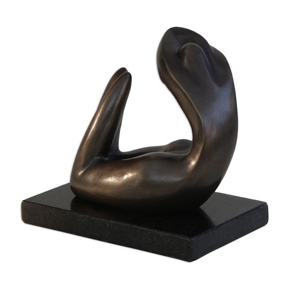 Alternate image for Modern Sensual Bronze Sculpture of a Woman from Brazil Sensual Woman III