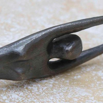 Alternate image for Bronze Sculpture of Dancing Woman on Granite Base 22 inch Impulse II